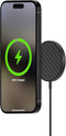 Mous Wireless Charger MagSafe Compatible Accessory for iPhone 16/15/14/13/12 with Integrated 1.2m USB-C Cable (Aramid