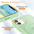for iPhone 11 Case, Matte Magnetic Phone Case with 1 Screen Protector, Compatible with Magsafe, Translucent Frosted
