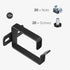 (10 Set kwmobile Server Rack Cable Management D-Ring Hooks Pieces) - Bracket Organizer Hook Mount for Network Patch
