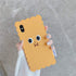 UnnFiko 3D Cute Cookie Case for iPhone 11, Creative Soft Gel Rubber Protection Cover with Ring Holder