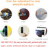 Anti Gravity Phone Case for iPhone 11 Pro, Sticky Selfie Suction Black 5.8 inch Magic Nano Pluto Case