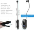 Retractable Wireless Headset, Stereo Earphone V5.0 Noise Cancelling Mic, Comfortable Hands-Free Headset for Sports and
