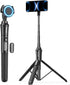 UBeesize 72'' Magnetic Tripod for iPhone with Remote, Extendable Cell Phone Tripod Stand, Compatible with MagSafe