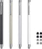 ChaoQ Stylus Pens for Touch Screens, 4 Pcs Mesh Fiber Stylus, with 4
