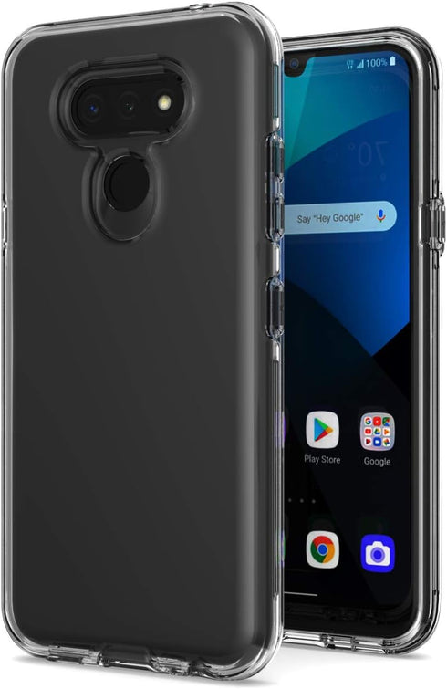 for LG Harmony 4, Xpression Plus 3, Premier Pro Plus - AC2 Clear Phone Case