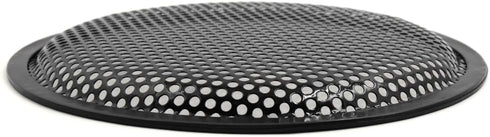 uxcell 4pcs 8'' Black Metal Protective Grill Cover for Car Speaker Subwoofer Mesh