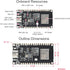 Waveshare ESP32-H2 Microcontroller Development Board, Integrated Bluetooth 5 and IEEE 802.15.4, 96MHz Processor