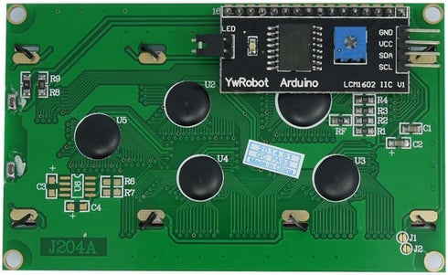 SoluIic/i2c/twi Serial 2004 20x4 LCD Module Shield for Arduino UNO Mega R3, White on Blue