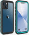 Waterproof Shockproof Case for iPhone 13, Full-Body Sturdy Cover with Camera Lens Protector and Built-in Screen