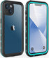 Waterproof Shockproof Case for iPhone 13, Full-Body Sturdy Cover with Camera Lens Protector and Built-in Screen