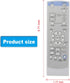 XD250REM Replace Projector Remote Control Compatible with Mitsubishi Projectors XD250U-ST XD280U XD280U-G FD630U FD630U-G WD620U WD620U-G XD250U XD250U-G