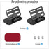 Pixelman Rear Camera Holder (Adhesive-2PCS), Universal Back Windshield Backup Camera Mount, Dash Cam Mirror Camera