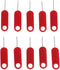 xiaopang 10pcs Sim Card Tray Pin Ejecting Removal Needle Opener Ejector For General