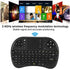 Cuifati Mini Keyboard, 2.4GHz 83 Keys Mouse Remote Multifunction Ergonomical Mini Keyboard Touch Keyboard