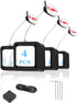 Fancat 4Pack Remote Control Tether, 6.5 Ft Remote Control Leash, Retractable Safety Lock