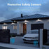Safety Infrared Sensor, Automatic Single Beam Detector Alarm 12/24v, Waterproof for Home Gate Door Window Security