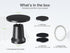 elitehood Dual Magnetic Phone Holder for Gym, 360 Rotation Magnetic Mount for Magsafe Compatible with iPhone