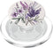 PopSockets MagSafe PopGrip for iPhone, Purple Lavender Blossom Leaves Flowers Floral Girly