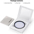 NEEWER 72mm Blue Streak Filter, HD Optical Glass, 360° Rotatable Anamorphic Flare Lens Filter