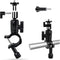 Super Clamp Camera Mount with 1/4" Screw for Bike/Bicycle/Motorcycle Handlebars, Compatible with DSLR Camera/Gopro