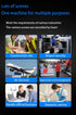 Portable Small Body Worn Cam, Wearable Pocket Video Recorder, Mini Body Camera with 180° Rotatable Lens for Home and