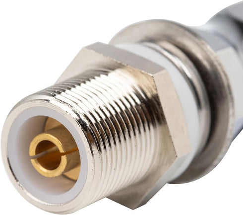 Heavy Duty SO-239 Stud Mount - CB Radio Antenna Standard 3/8 x 24 Threaded Adapter (2 Pack)