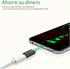 New USB to Type C Adapter, 4 Pack: Type C Female to Micro Male, Lightning Female to Type C Male, USB Male