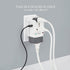 Conair Universal Travel Adapter with USB, All-in-One Worldwide Plug Adapter