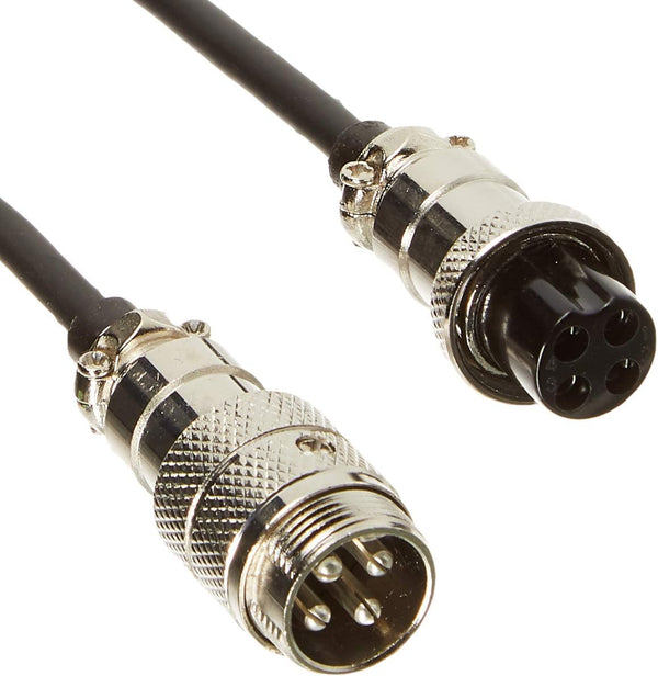 4 Pin Microphone Extension Cord for Cobra/Uniden CB Plus Ham Radios - Workman EX4
