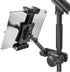 Tablet Holder for Microphone Stand, Mic Music Stand Tablet Holder for iPad, Smartphone, Fits Devices from 4.7 to 12.9