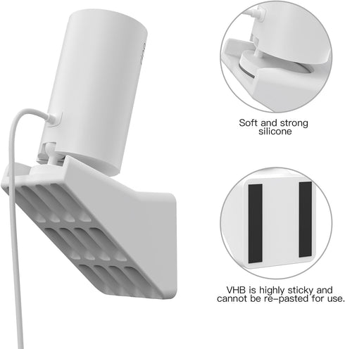 Adhesive Window Mount for Indoor Cam (1st Gen/2nd Gen), Easy Install, Strong Adhesive Wall Mounting Bracket