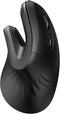 MOJO Perfect Grip Dual Mode Silent Vertical Ergonomic Mouse - Bluetooth/Wireless Optical Mouse with Adjustable