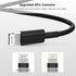 Lightning to 30 Pin Adapter for iPhone, Apple MFi Certified 8-Pin to 30-Pin Female Converter