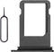 iPhone 8 Black SIM Card Tray Slot Replacement, Single SIM Version for iPhone 8, Card Holder Adapter with Waterproof