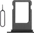 iPhone 8 Black SIM Card Tray Slot Replacement, Single SIM Version for iPhone 8, Card Holder Adapter with Waterproof