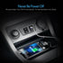 MICTUNING 2.1A Dual USB Charger Power Socket with Digital Voltmeter Blue LED Light for Smartphone iPhone iPad PDA