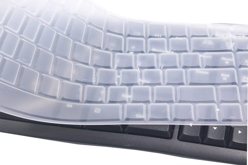 Dust-Proof Silicone Keyboard Skin Cover for Logitech MX Mechanical Mini Wireless Illuminated Keyboard 84 Key