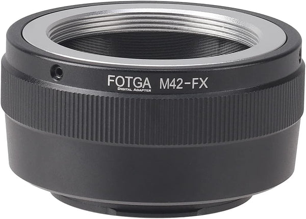 FocusFoto M42-FX Adapter for M42 42mm Screw Mount Lens Compatiable with Fujifilm Fuji