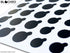 MyCamShield 57-Pack BLOCKED Webcam/Camera Vinyl Covers | Low-Tack Restickable Webcam Sticker | Multiple Sizes | Black