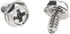 Toothed Hex 6/32 Screw 6# -32 Computer PC Case Mounting Screws, 100 PCS for Hard Drive and Motherboard