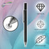 BoxWave FineTouch Capacitive Stylus Pen Compatible with Lenovo C330 Convertible 2-in-1 Chromebook (Jet Black)