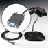 9-pin CBA-R01-S07PAR LS2208 RS232 (2 SING F LTD Barcode Scanner Serial Cable Compatible with Symbol Meters)