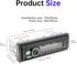 ePathChina 12V MP3 FM/MP3/WMA/FLAC/AUX/TF Car Audio Bluetooth LCD Single DIN Car Stereo, Car Radio Player