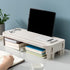 TINGUT 118mm Convenient Desk Screen Stand for Desktop & Laptops,Table Risers Up to Height Adjustment Improve Efficiency