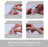 4.8"-9.0" TUDIA Snap On PC Case & Adjustable Braided Magnetic Wristband Compatible with PLAUD NotePin AI Voice Recorder