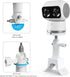 Corner Wall Mount Bracket Compatible with Eufy Security Indoor Cam S350 Camera (White)