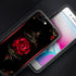 Compatible with iPhone SE 2022 Case, Non-Slip Soft TPU Protective Cover, Hard PC Back, Pattern Design,