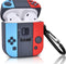 Switch Case for Airpods - Durable Silicone Cute Game Controller Design for Airpods 2/1 Charging Case