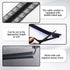 QZTYTY 4PCS Car Concealed Wire Cover, Car Wire Sleeve, Automotive Power Cord Cover, Car Interior Accessories Adhesive