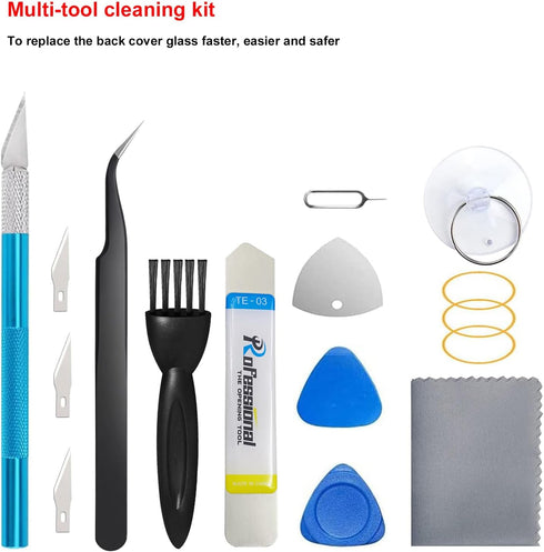 Glass Breaker Pen Set - Phone Blasting Tool for iPhone X XS MAX 11 12 13 14 15 16 Plus